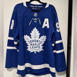 Adidas Authentic Tavares Toronto Maple Leafs Jersey - Blue